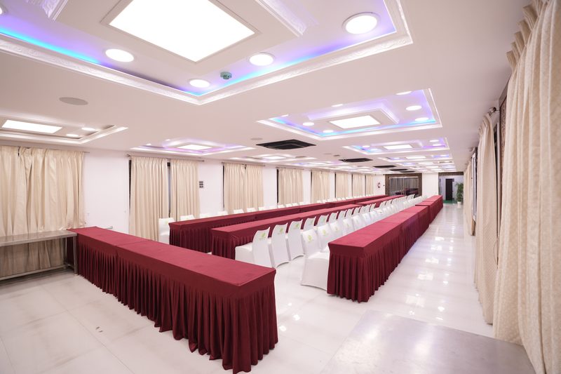Dining tables, left side