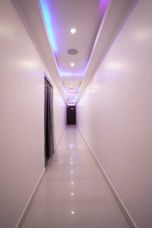 Corridor to the rooms